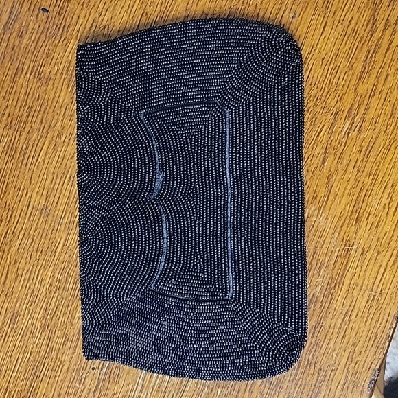 Vintage Small Beaded Cluch Bag 5"x8" - Picture 3 of 8